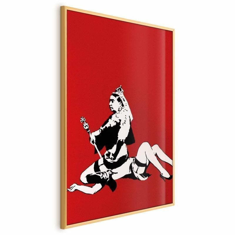 Poster - Banksy: Queen Victoria - 3