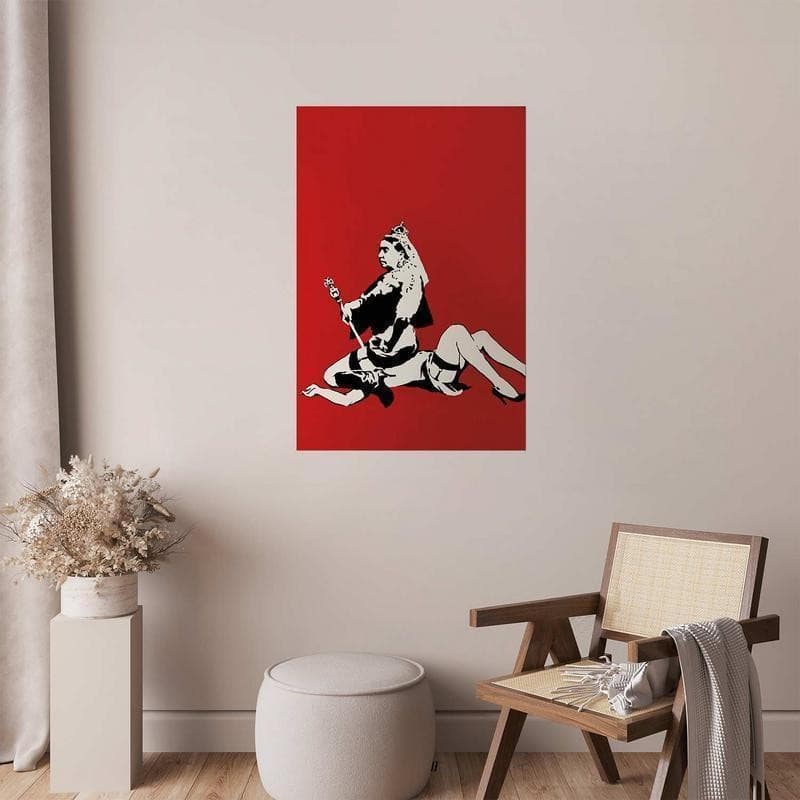 Poster - Banksy: Queen Victoria - 7