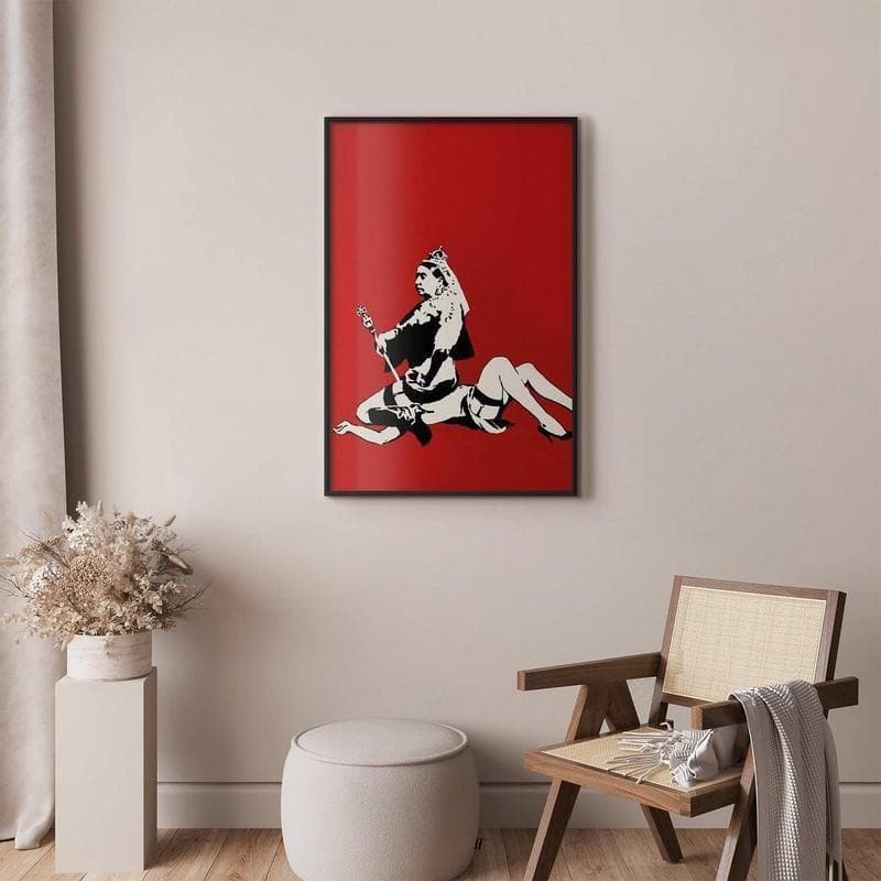 Poster - Banksy: Queen Victoria - 8