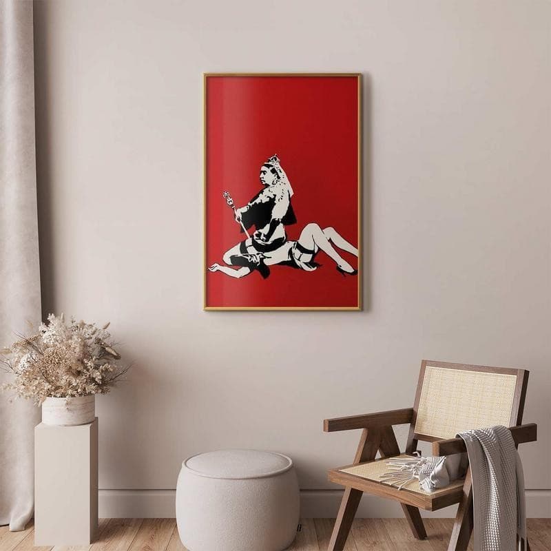 Poster - Banksy: Queen Victoria - 9