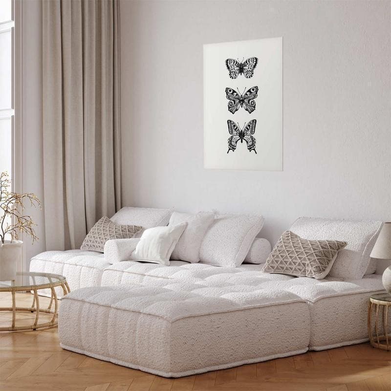 Poster - Three Butterflies - 7