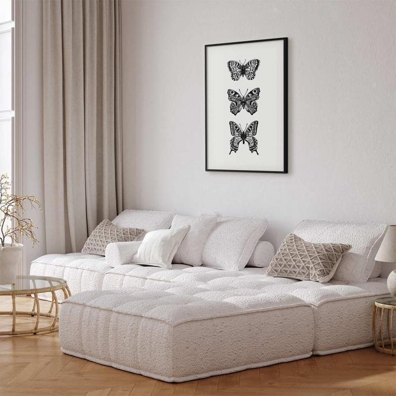 Poster - Three Butterflies - 8