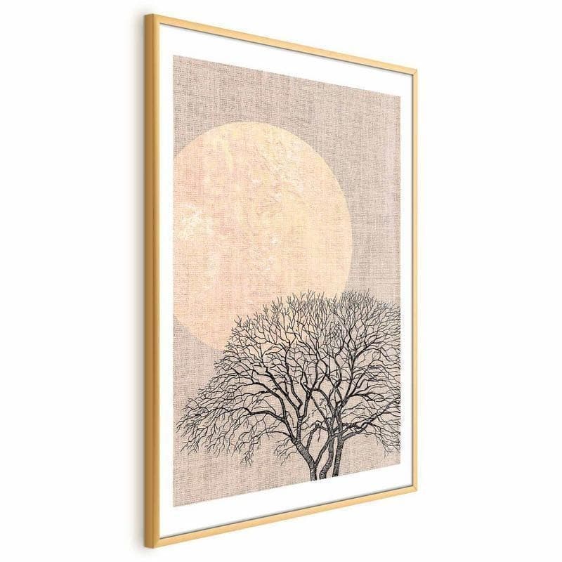 Poster - Morning Full Moon - 19