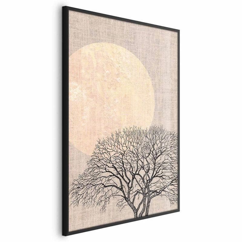 Poster - Morning Full Moon - 17