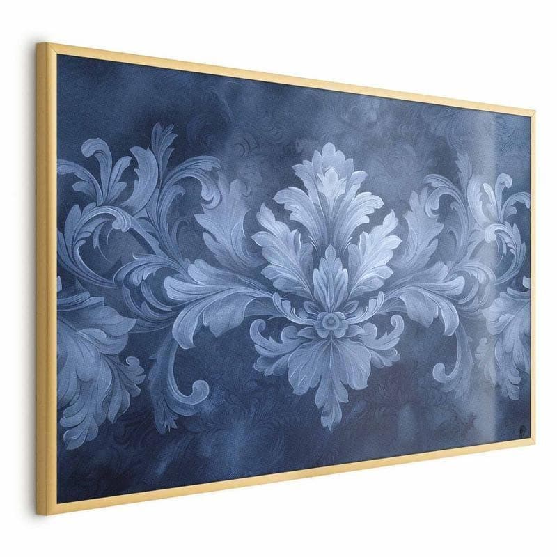 Poster - Blue Ornament in Cool Shades - 18
