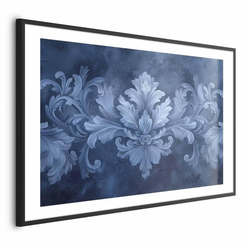 Poster - Blue Ornament in Cool Shades - 20
