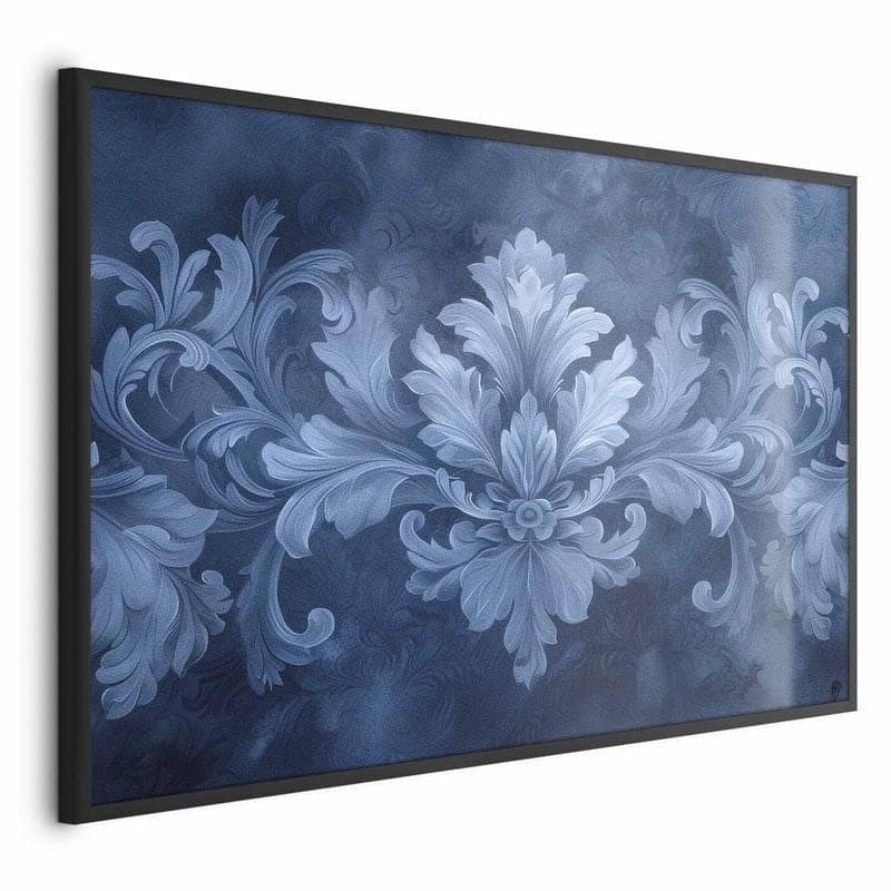 Poster - Blue Ornament in Cool Shades - 17