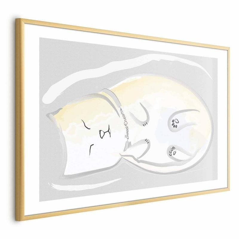 Poster - Sleeping Kitten - 19