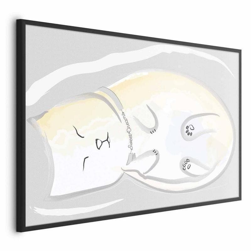 Poster - Sleeping Kitten - 17