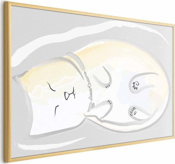 Poster - Sleeping Kitten - 3