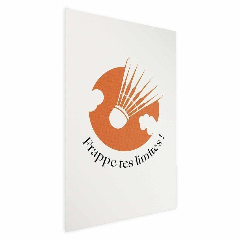 Poster - Shuttlecock Against the Orange Sun - 15