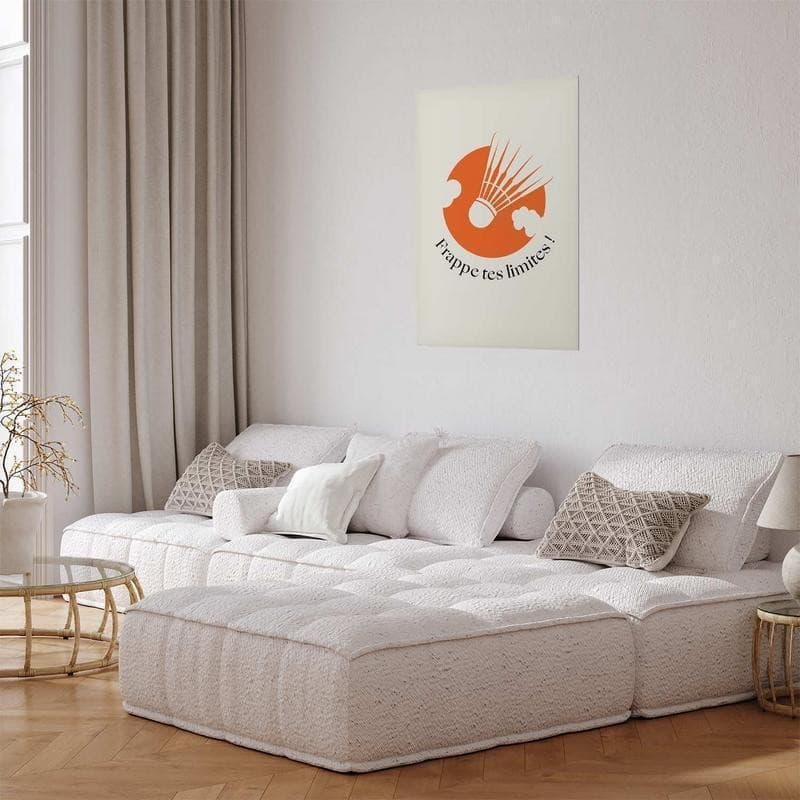 Poster - Shuttlecock Against the Orange Sun - 7