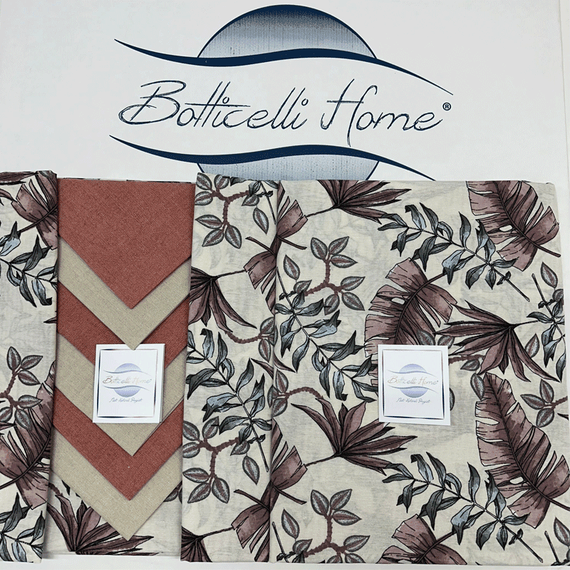 Tovaglia da tavolo Foglie tropicali Botticelli Home - 5