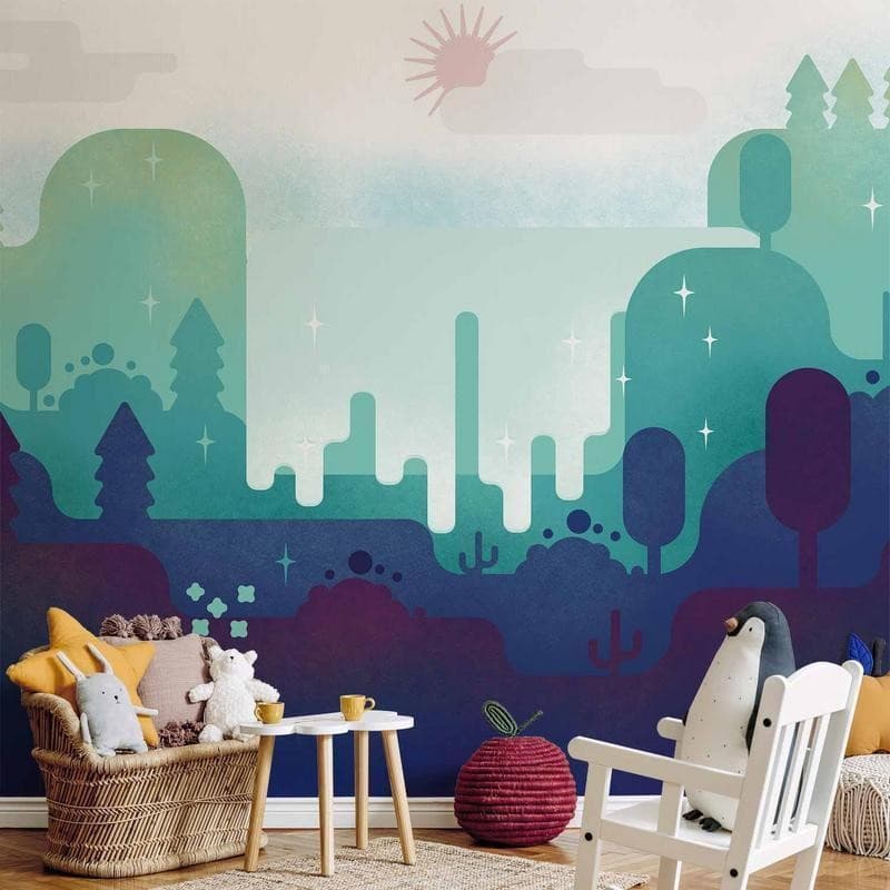Carta da parati - Fairy-Tale Landscape - 13