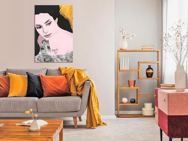 Quadro - Sensual and Love (1 Part) Vertical - 2