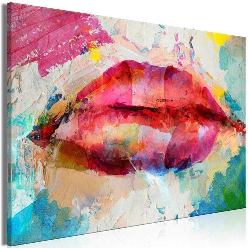 Quadro - Artistic Lips (1 Part) Wide - 6