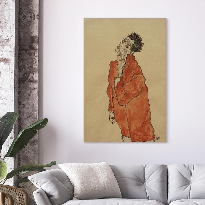Quadro - Self-Portrait (Man in Orange Jacket) - 11