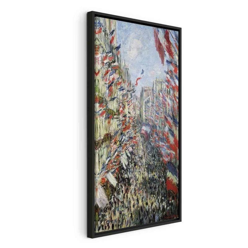 Quadro - The Rue Montorgueil Paris Celebration of June (Claude Monet) - 23