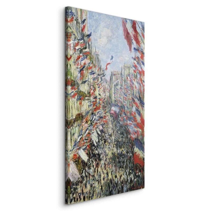 Quadro - The Rue Montorgueil Paris Celebration of June (Claude Monet) - 2