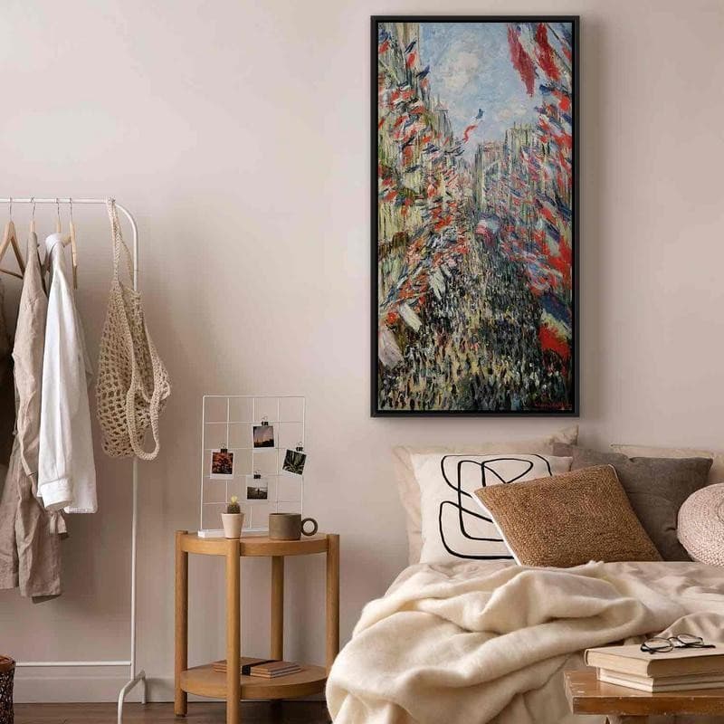 Quadro - The Rue Montorgueil Paris Celebration of June (Claude Monet) - 7