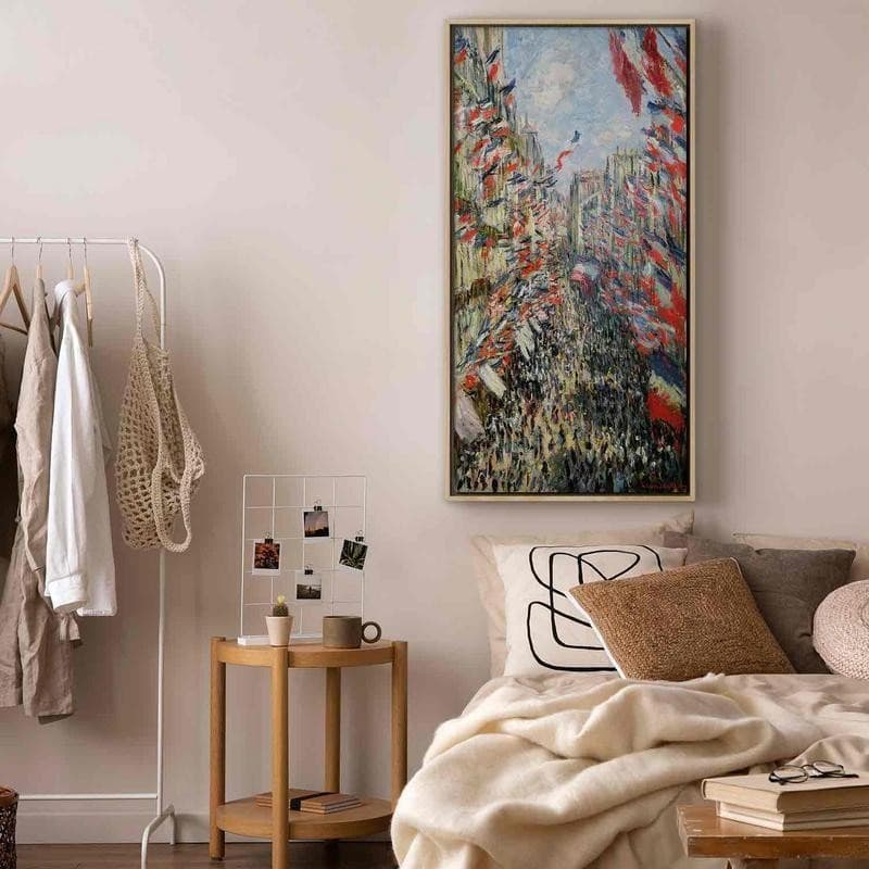 Quadro - The Rue Montorgueil Paris Celebration of June (Claude Monet) - 9