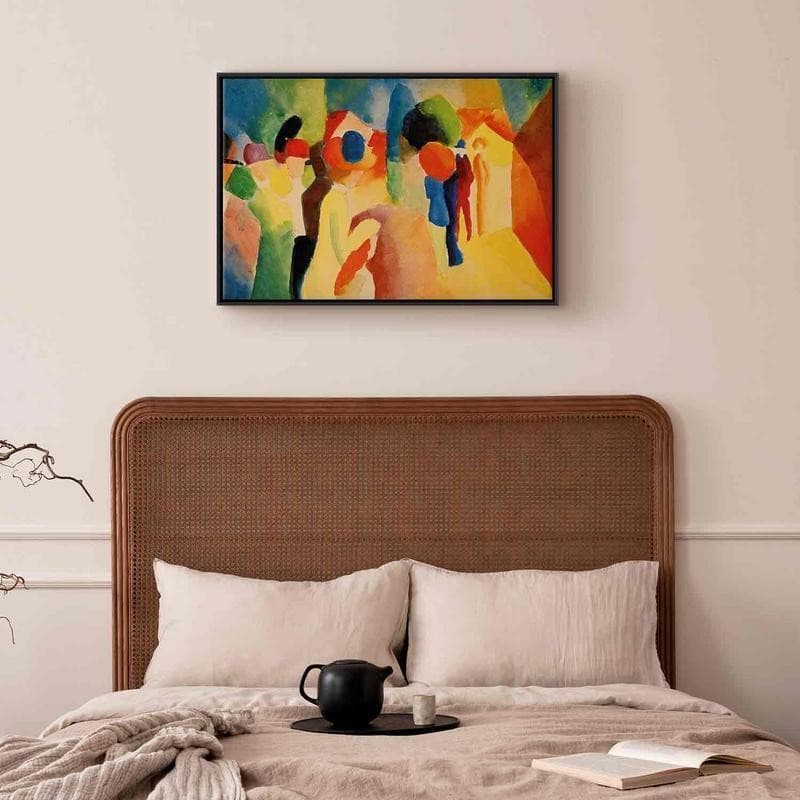 Quadro - With a Yellow Jacket (August Macke) - 7