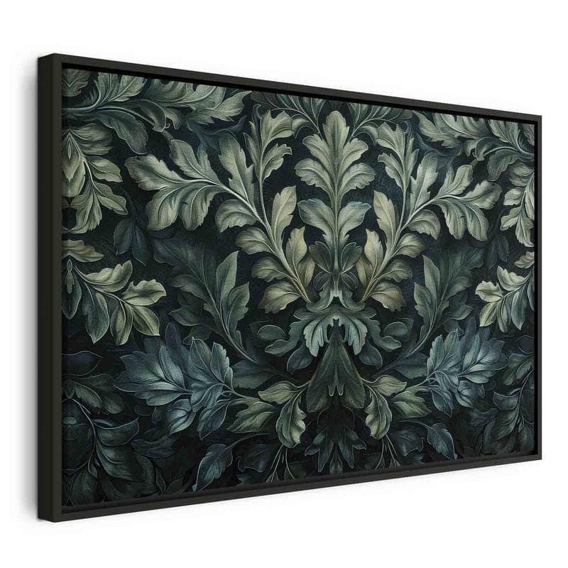 Quadro Foglie vittoriane verde scuro - 21