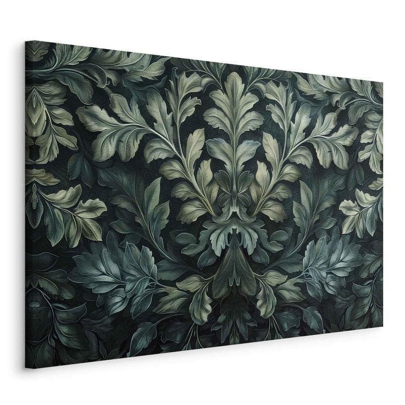 Quadro Foglie vittoriane verde scuro - 20