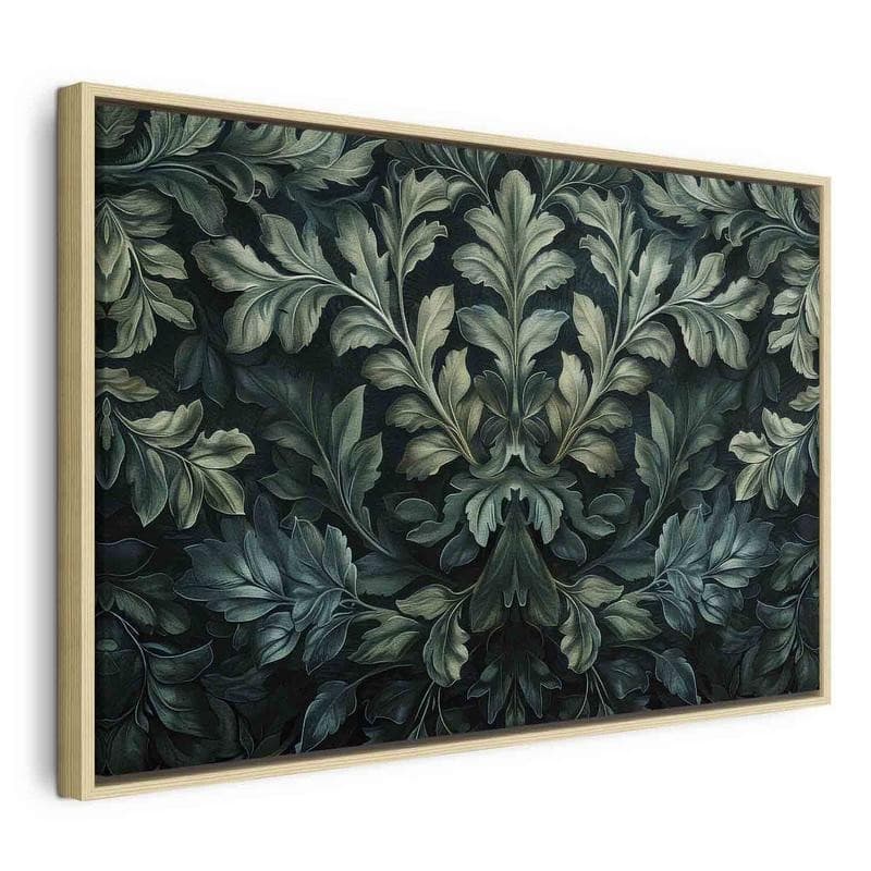Quadro Foglie vittoriane verde scuro - 22