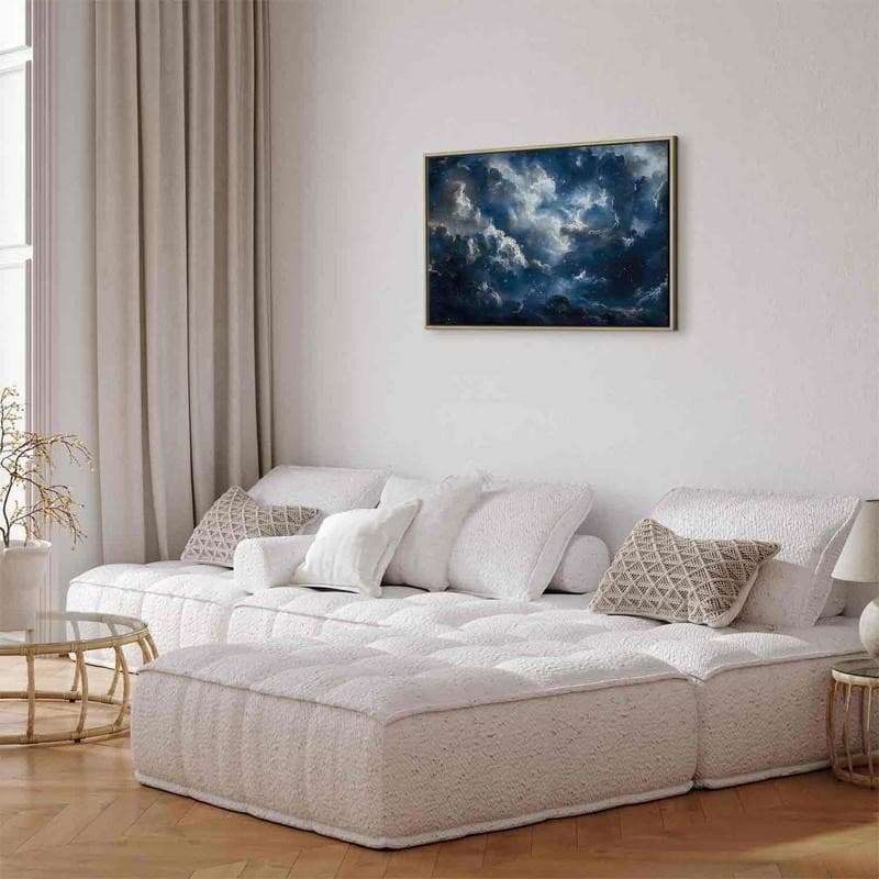 Quadro - Astronomical Wonders: Clouds and Stars in Harmonious Combination - 6