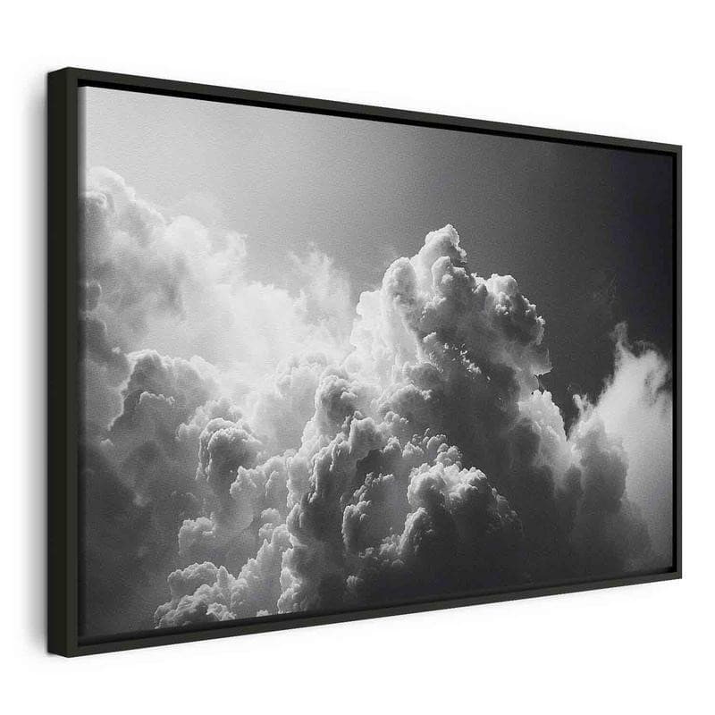 Quadro - Extraordinary Phenomenon: The Sun Illuminating Dark Clouds - 21