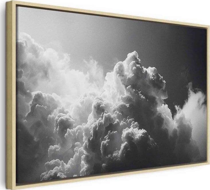 Quadro - Extraordinary Phenomenon: The Sun Illuminating Dark Clouds - 3