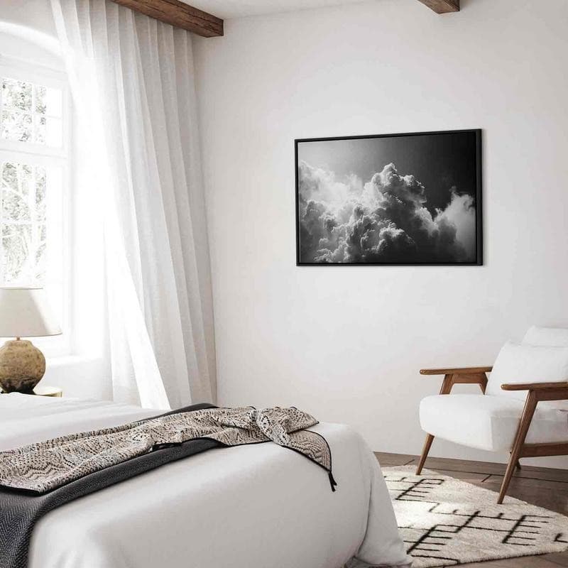 Quadro - Extraordinary Phenomenon: The Sun Illuminating Dark Clouds - 7