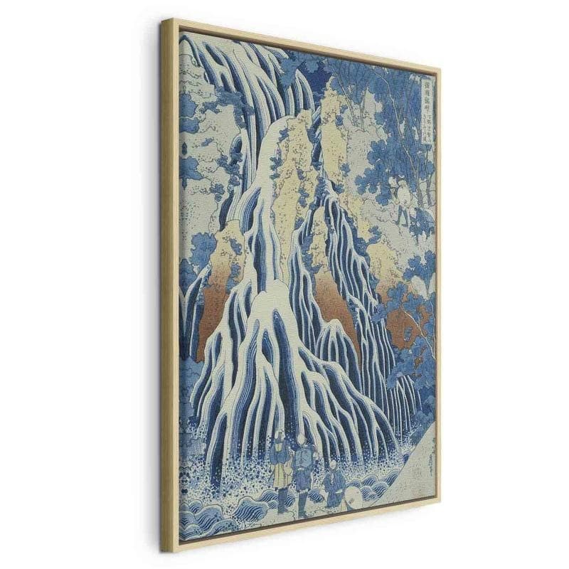 Quadro - Kirifuri Fall on Kurokami Mount from the series Shokoku Taki Meguri (A Journey to the Waterfalls of All the Pro - 24