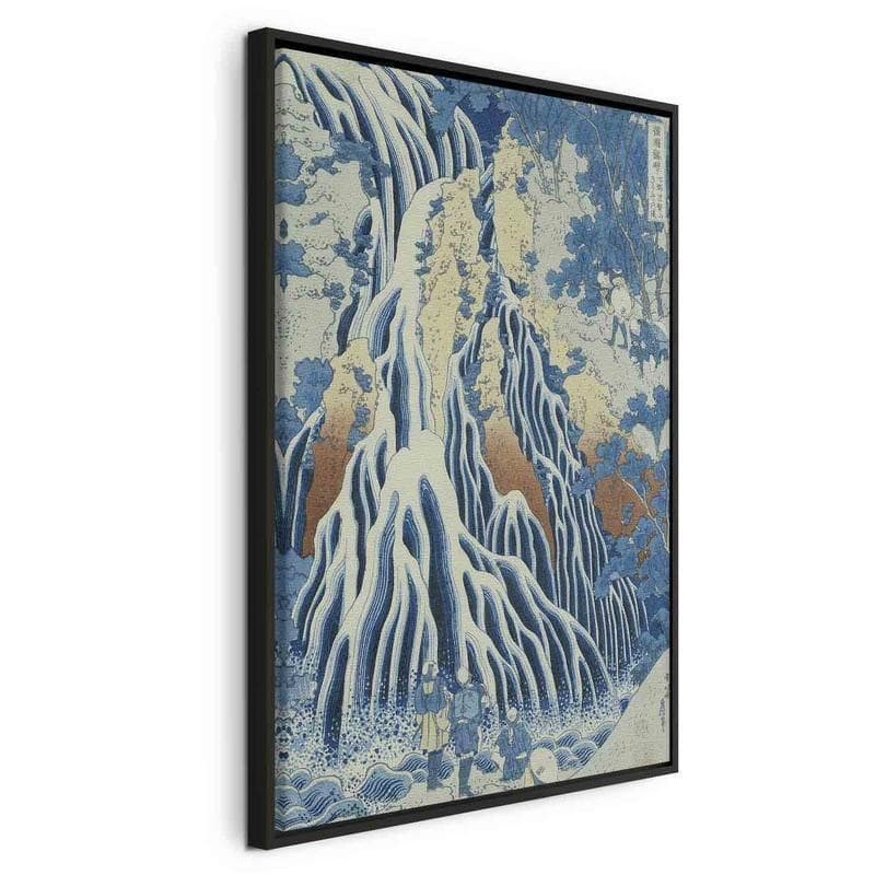 Quadro - Kirifuri Fall on Kurokami Mount from the series Shokoku Taki Meguri (A Journey to the Waterfalls of All the Pro - 23