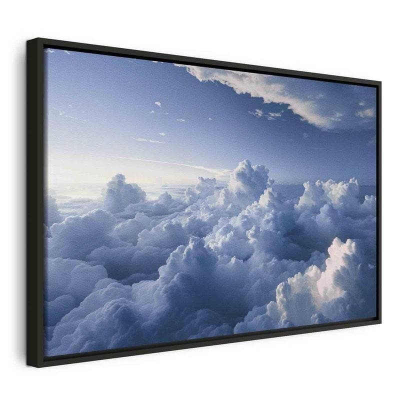Quadro - Aerial Landscapes: Rays Lighting Up Fluffy Cloud Formations - 21