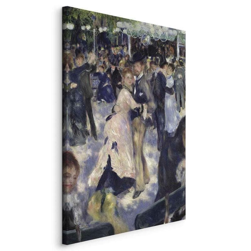Quadro - Le Moulin de la Galette detail of the dancers (Pierre-Auguste Renoir) - 2