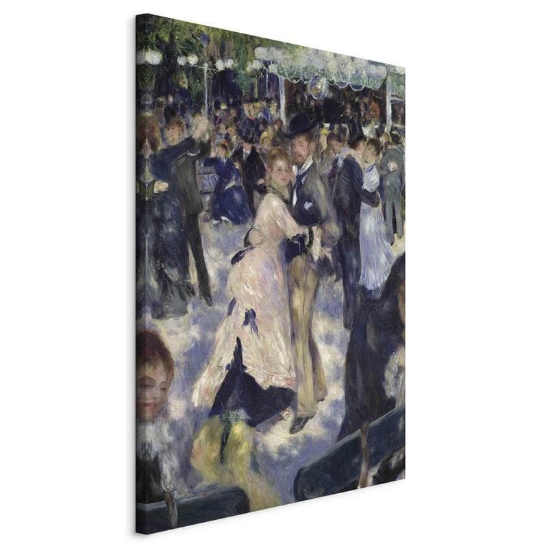 Quadro - Le Moulin de la Galette detail of the dancers (Pierre-Auguste Renoir) - 5