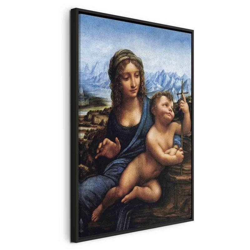 Quadro - Madonna With a Distaff (Leonardo da Vinci) - 23