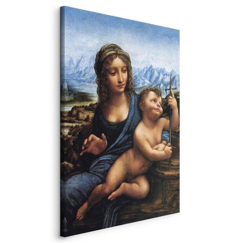 Quadro - Madonna With a Distaff (Leonardo da Vinci) - 22