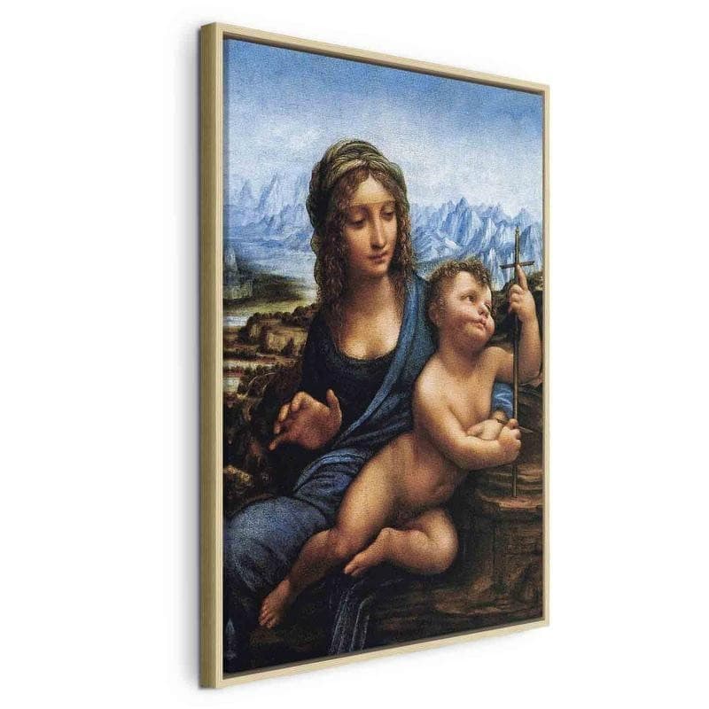 Quadro - Madonna With a Distaff (Leonardo da Vinci) - 24