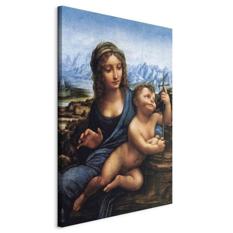 Quadro - Madonna With a Distaff (Leonardo da Vinci) - 5