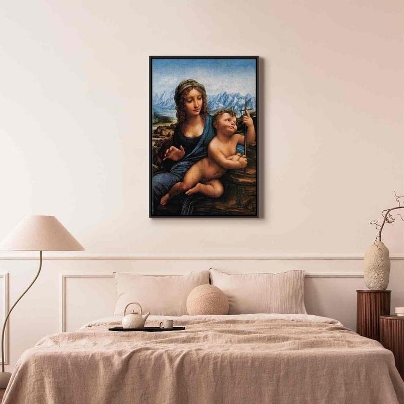Quadro - Madonna With a Distaff (Leonardo da Vinci) - 7