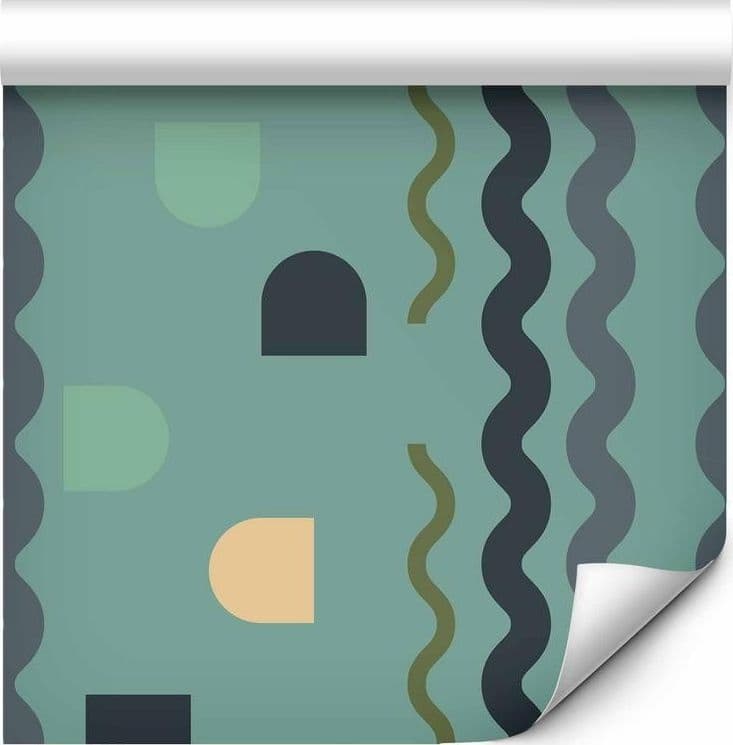 Tappezzeria murale - Mint Wave - 3