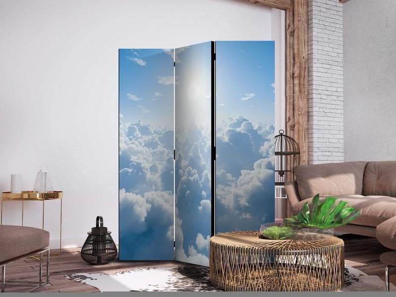 Paravento - Heavenly Calm: Warm Rays of the Sun - 3