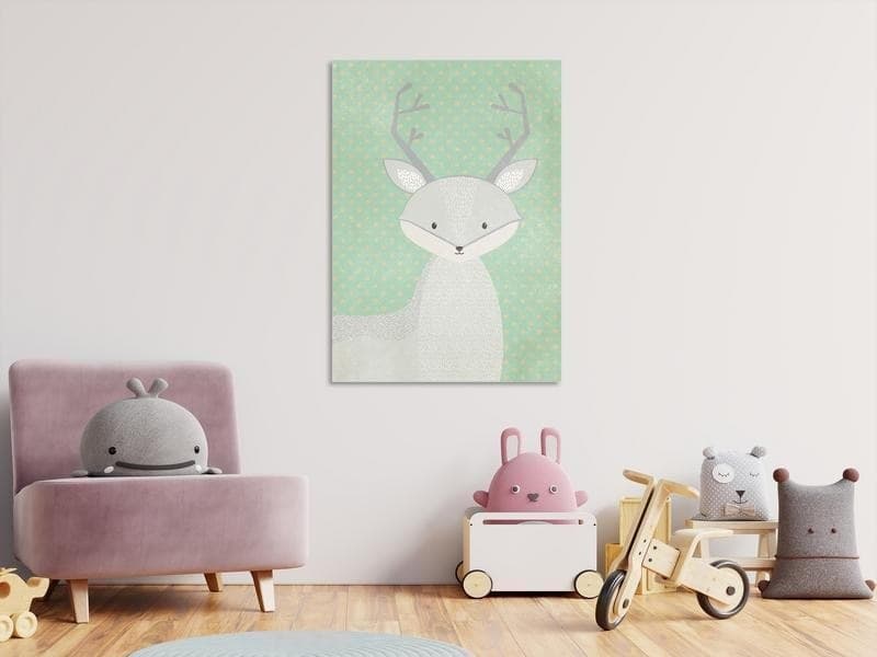 Quadro - Young Deer (1 Part) Vertical - 2