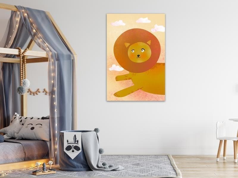 Quadro - Lions Fun (1 Part) Vertical - 2