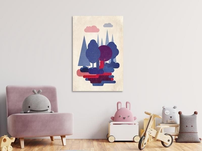 Quadro - Forest Creatures (1 Part) Vertical - 2