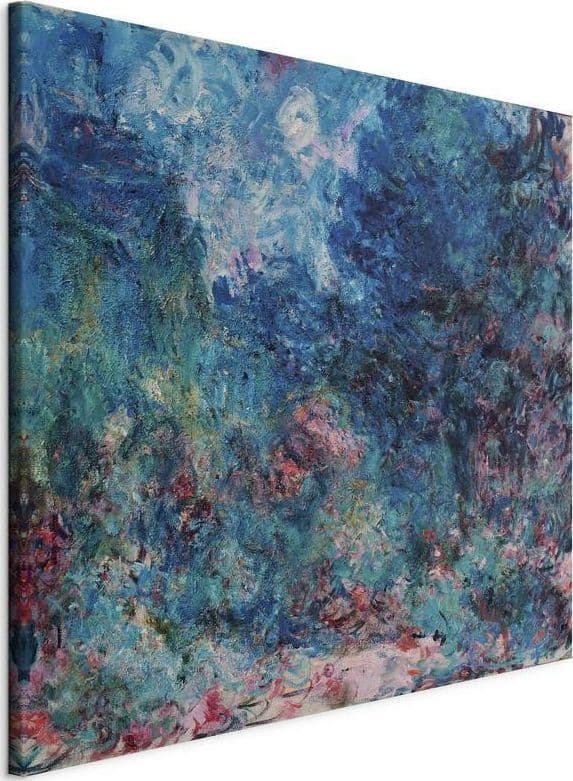 Quadro - La maison de lartiste vue du jardin aux roses (Claude Monet) - 2