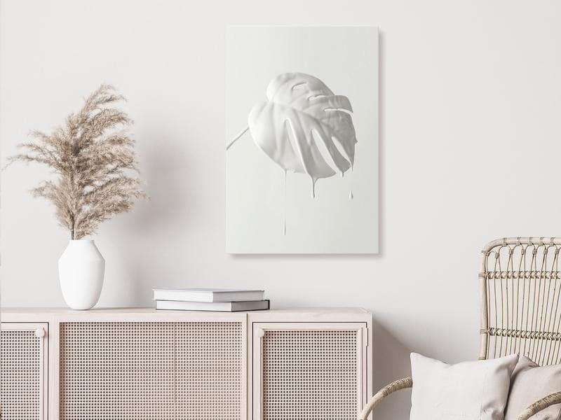Quadro - Bright Monstera (1 Part) Vertical - 2